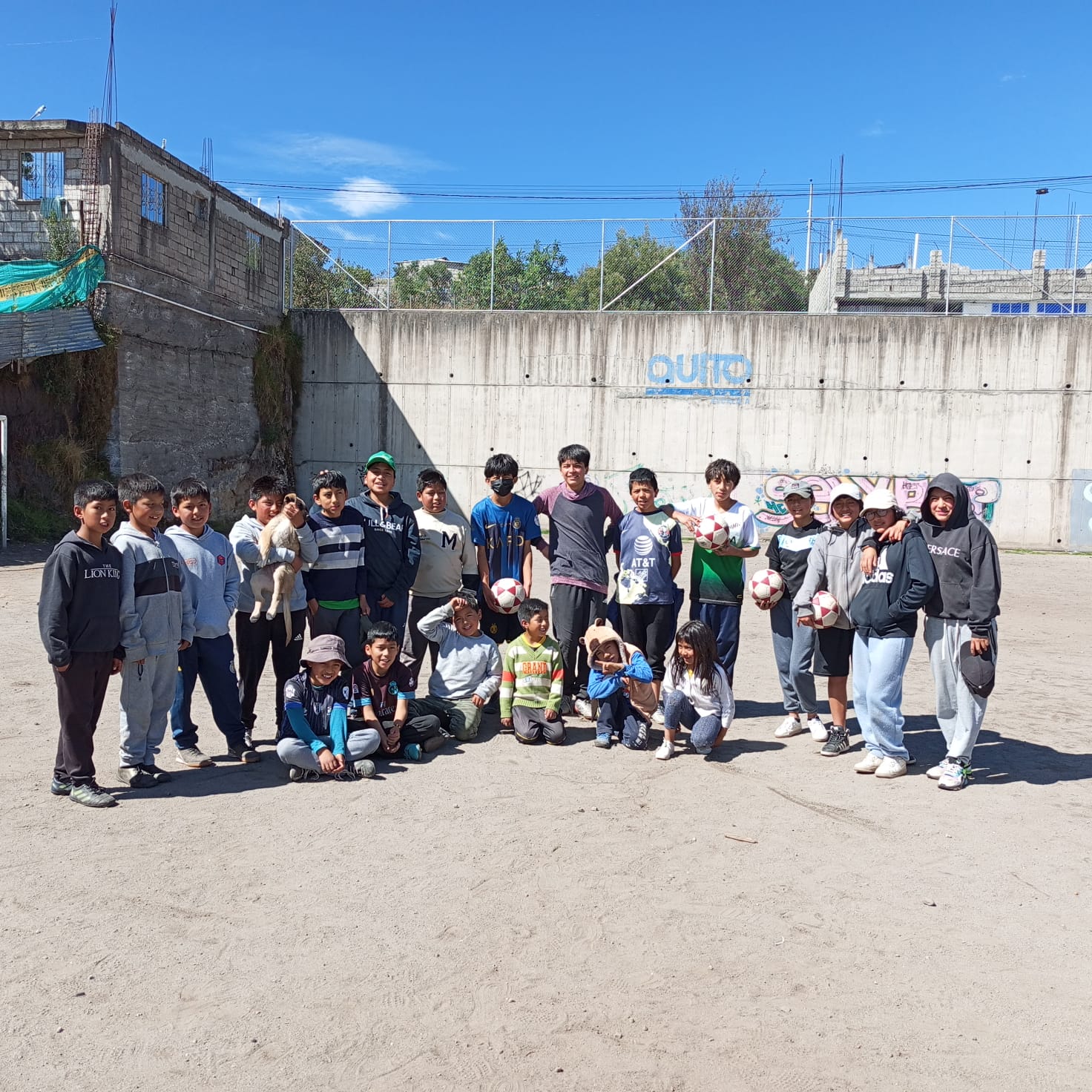 Equipo del programa Quiero Ser Futbolista